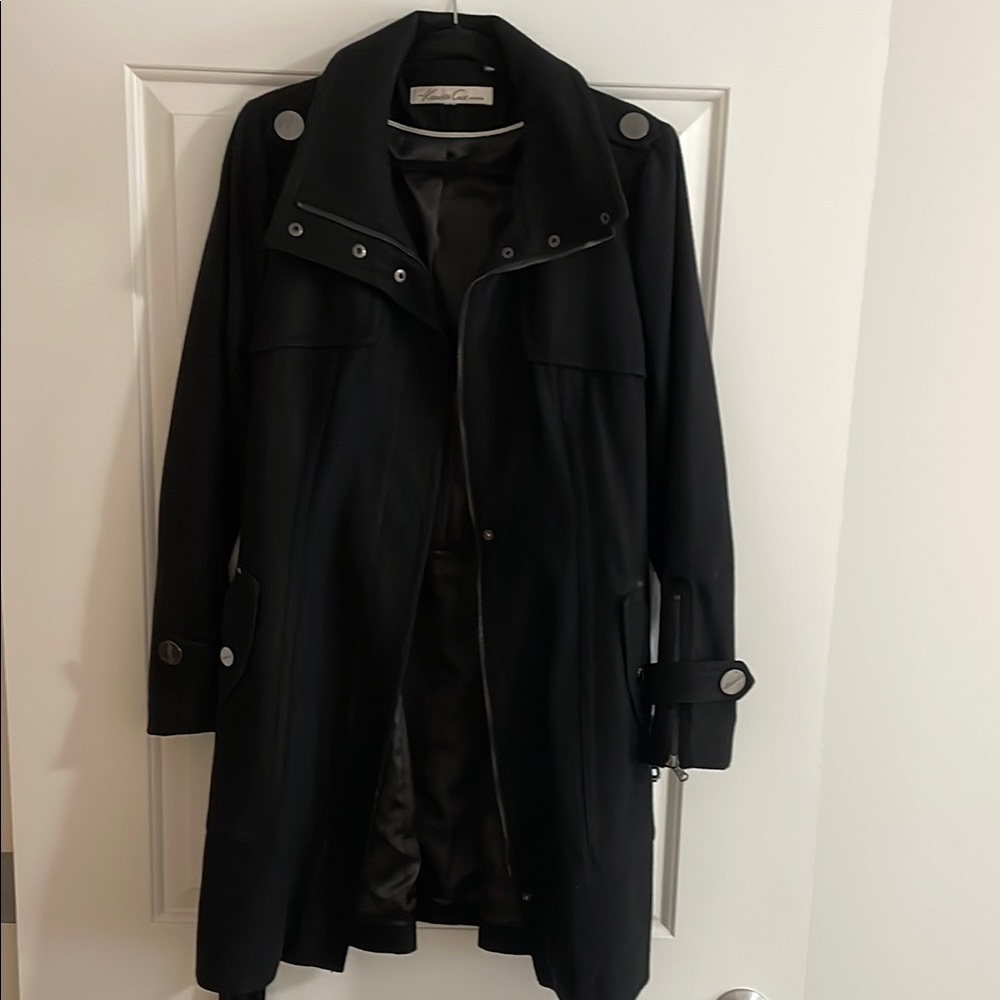 Kenneth Cole New York Black Coat